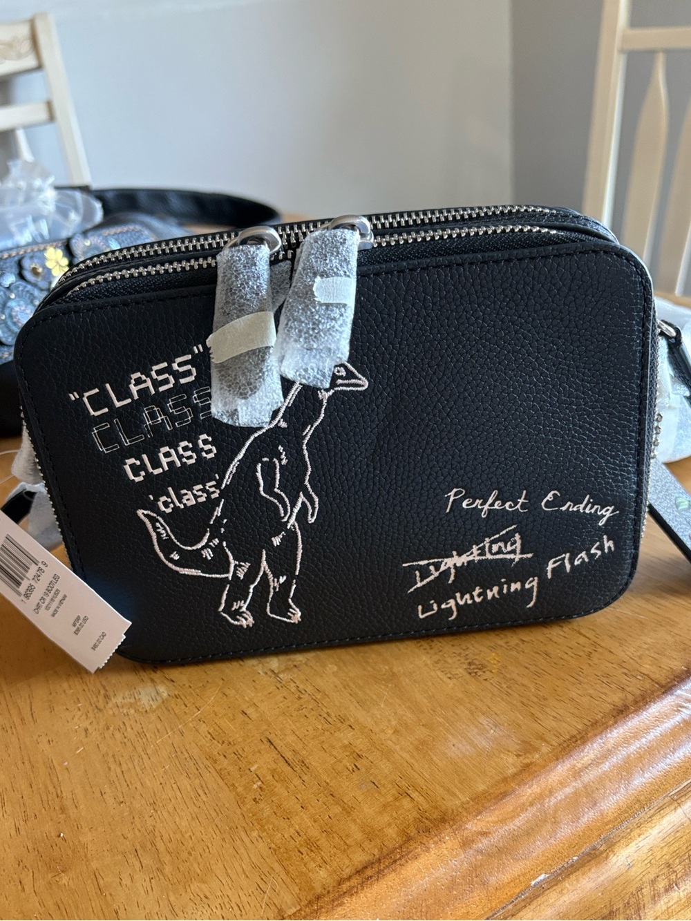 NWT Coach Charter crossbody with coin pouch and dust bag